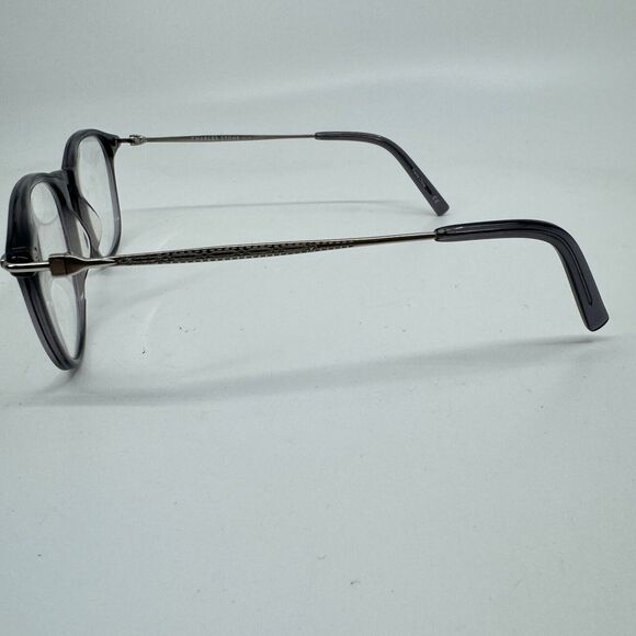Charles Stone NY30052 Full Rim Gray Used Eyeglasses Glasses Frames H12135‎